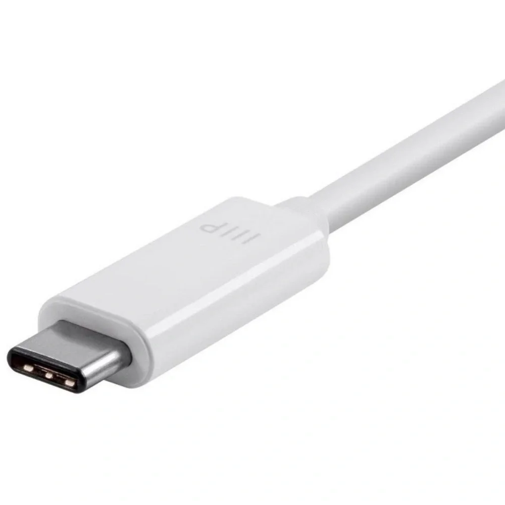 NWT Monoprice USB-C to HDMI&USB-C (F) Dual Port Adapter,Compatible USB-C Laptops